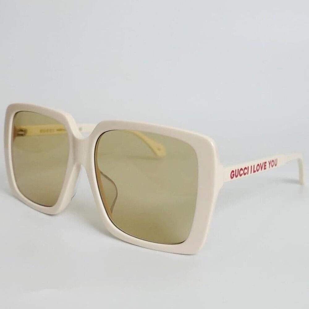 NEW Gucci GG0567SAN - 006 I LOVE YOU Sunglasses - Picture 2 of 6